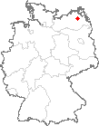 Karte Demmin, Hansestadt
